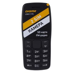Сотовый телефон Digma Linx C170, черный (1154151)