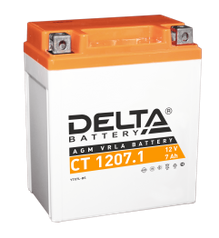 Аккумулятор Delta Battery CT1207.1 (45191)