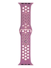 Аксессуар Ремешок Evolution для Apple Watch 42/44mm Sport+ Silicone Light Purple-Bright Pink AW44-SP01 (840778)