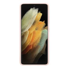 Чехол (клип-кейс) Samsung Silicone Cover, для Samsung Galaxy S21 Ultra, розовый [ef-pg998tpegru] (1466483)