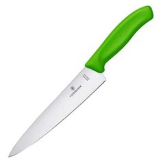 Нож кухонный Victorinox Swiss Classic (6.8006.19L4B) стальной разделочный для мяса лезв.190мм прямая (1503708)