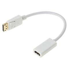 Переходник HDMI (f) - DisplayPort (m) , белый (557181)