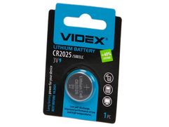 Батарейка CR2025 - Videx Lithium BL-1 (1 штука) VID-CR2025-1BL (864320)