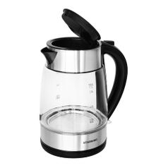 Чайник электрический StarWind SKG3026, 2200Вт, черный и серебристый (1432727)