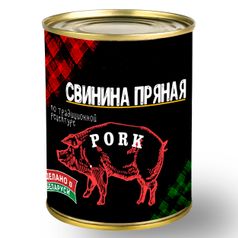 Консервы мясные "Свинина пряная" 340 г ж/б