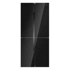 Холодильник MAUNFELD MFF182NFB, двухкамерный, черный (1444190)