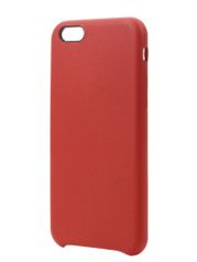 Аксессуар Чехол Krutoff для APPLE iPhone 6 / 6S Leather Case Red 10755 (362338)