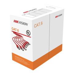 Кабель информ. Hikvision DS-1LN6-UU кат.6 PVC внутр. 305м оранж. (492329)