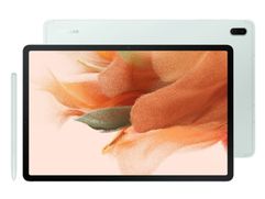 Планшет Samsung Galaxy Tab S7 FE 64Gb LTE Light Green SM-T735NLGASER (8 Core 2.2 GHz/4096Mb/64Gb/LTE/Wi-Fi/Bluetooth/GPS/Cam/12.4/2560x1600/Android) (862457)