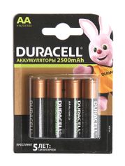 Аккумулятор AA - Duracell DR AA2500/4BL (4 штуки) (766516)
