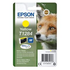 Картридж Epson T1284, желтый / C13T12844012 (435379)