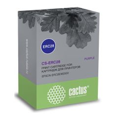 Картридж Cactus CS-ERC28, фиолетовый / 12.7мм, 3.1м ( CS-ERC28 (476936)