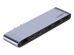 Хаб Ugreen для MacBook 2xUSB 3.0 / HDMI / RJ45 / USB-C 50984 (849705)