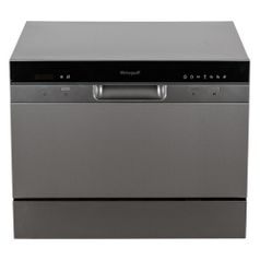Посудомоечная машина WEISSGAUFF TDW 4017 DS, компактная, серебристая [424447] (1392449)