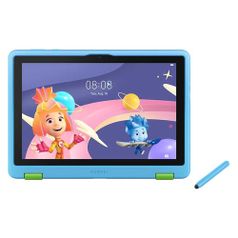 Детский планшет Huawei MatePad T10, 2GB, 32GB, 3G, 4G, Android 10.0 HMS темно-синий [53012dfl] (1563593)
