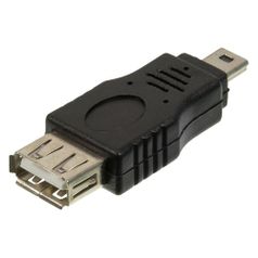 Переходник USB2.0 NINGBO mini USB B (m) - USB A(f) (841872)