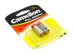 Батарейка Camelion LR1 Plus Alkaline 1.5V LR1-BP2 (2 штуки) (159869)