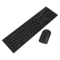 Комплект (клавиатура+мышь) Dell KM636, USB, беспроводной, черный [580-adfn] (349580)