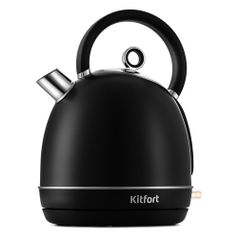 Чайник электрический KitFort KT-6117-1, 2200Вт, черный (1443266)