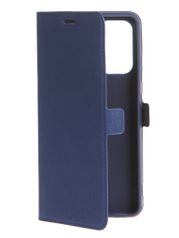 Чехол DF для Samsung Galaxy A32 (4G) Blue sFlip-83 (823270)