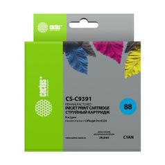 Картридж Cactus CS-C9391, №88, голубой / CS-C9391 (807103)