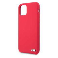 Чехол (клип-кейс) BMW Silicon case, для Apple iPhone 11 Pro Max, красный [bmhcn65msilre] (1187056)