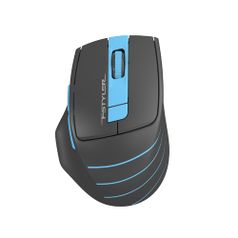 Мышь A4TECH Fstyler FG30S, оптическая, беспроводная, USB, серый и синий (1204071)