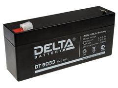 Аккумулятор для ИБП Delta DT-6033 6V 3.3Ah (773137)