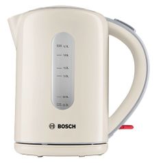 Чайник электрический BOSCH TWK7607, 2200Вт, кремовый (441759)
