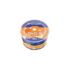 Оптический диск DVD-R VERBATIM 4.7Гб 16x, 50шт., 43788, bulk (801179)