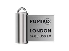 USB Flash Drive 32Gb - Fumiko London USB 2.0 Silver FLO-04 (861969)