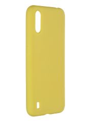 Чехол Pero для Samsung Galaxy A01 Liquid Silicone Yellow PCLS-0012-YW (789415)