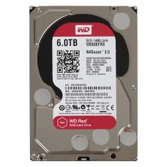 Жесткий диск WD Red WD60EFRX, 6Тб, HDD, SATA III, 3.5" (946675)