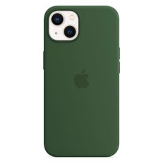 Чехол (клип-кейс) Apple Silicone Case with MagSafe, для Apple iPhone 13, зеленый клевер [mm263ze/a] (1603678)