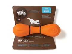 гантеля Zogoflex Игрушка Zogoflex для собак гантеля Hurley S 15 см оранжевая (1294)