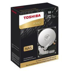 Жесткий диск Toshiba N300 HDWG11AEZSTA, 10ТБ, HDD, SATA III, 3.5", RTL (1064566)