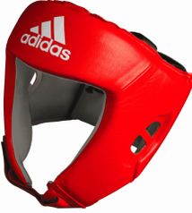 AIBAH1 Шлем бокс.  ADIDAS со знаком  AIBA  размер XL красный (913)