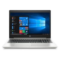 Ноутбук HP ProBook 450 G6, 15.6", Intel Core i5 8265U 1.6ГГц, 8Гб, 1000Гб, 256Гб SSD, nVidia GeForce Mx130 - 2048 Мб, Windows 10 Professional, 5PP98EA, серебристый (1110266)