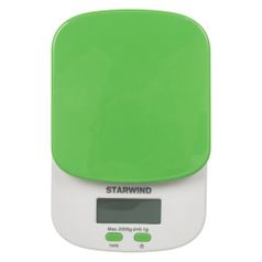 Весы кухонные STARWIND SSK2155, зеленый (317449)