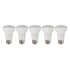 Упаковка ламп LED Эра E27, рефлектор, 8Вт, 2700К, белый теплый, ECO LED R63-8W-827-E27, 5 шт. [б0019082] (1419573)
