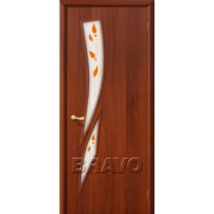 Дверь межкомнатная ламинированная 8П Л-11 (ИталОрех) Series (20598)