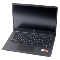 Ноутбук HP 14s-fq0097ur, 14", IPS, AMD Athlon Silver 3050U 2.3ГГц, 4ГБ, 128ГБ SSD, AMD Radeon , Windows 10, 3C8M7EA, черный (1473252)