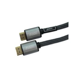 Кабель аудио-видео LAZSO WH-111-B, HDMI (m) - HDMI (m) , ver 2.0, 3м, GOLD черный [wh-111(3m)-b] (1047391)