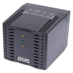 Стабилизатор напряжения PowerCom TCA-2000 черный [tca-2000 black] (808561)