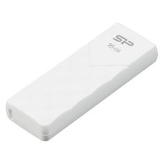Флешка USB Silicon Power Ultima U03 16ГБ, USB2.0, белый [sp016gbuf2u03v1w] (699853)