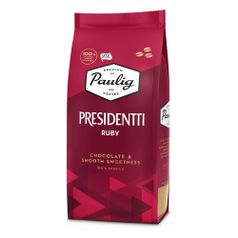 Кофе зерновой PAULIG Presidentti Ruby, средняя обжарка, 250 гр [17633] (1494536)
