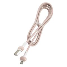 Кабель Redline Candy, micro USB (m) - USB (m), 1м, розовый [ут000021986] (1433031)