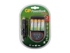 Зарядное устройство GP PowerBank H500 + 4 ак. AA 2700 mAh PB50GS270CA-2CR4 (13334)