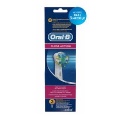 Сменные насадки для электрических зубных щеток ORAL-B Floss Action 2 шт [81317997] (563794)