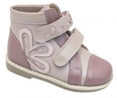 Орфея (лечебная антивальгусная обувь) Ботинки без утепления высокие берцы 1701-0023 БН17(Д01) Розовый  (5025)